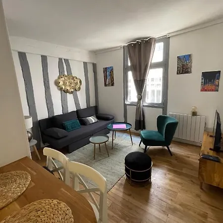 Charmant T1 Vieux Apartment Rouen